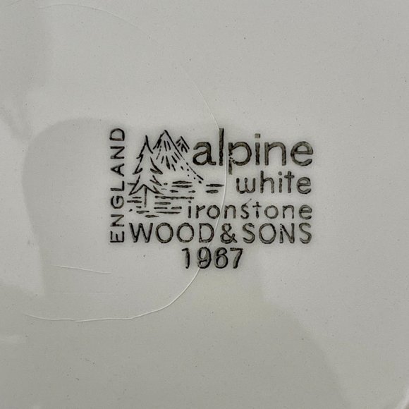 Vintage Canada Centennial 1967 Plate by Wood & Sons - Picture 4 of 5